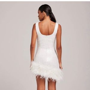 NADINE MERABI - Evie White Dress